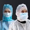 5/10/15Pcs Disposable Beard Hair Net Full Face Bouffant Hood Cap Unisex Universal Food Service Cooking Non-Woven Head Cover Hairnet
