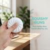 Dumpling Shape Squeeze Ball DIY Kit Kids Adult Stress Relief Sensory Toy Fidget Classroom Office Kit