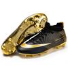 Golden football shoes Men's broken nails Middle school children Primary and secondary school students Adult game Spike sports shoes