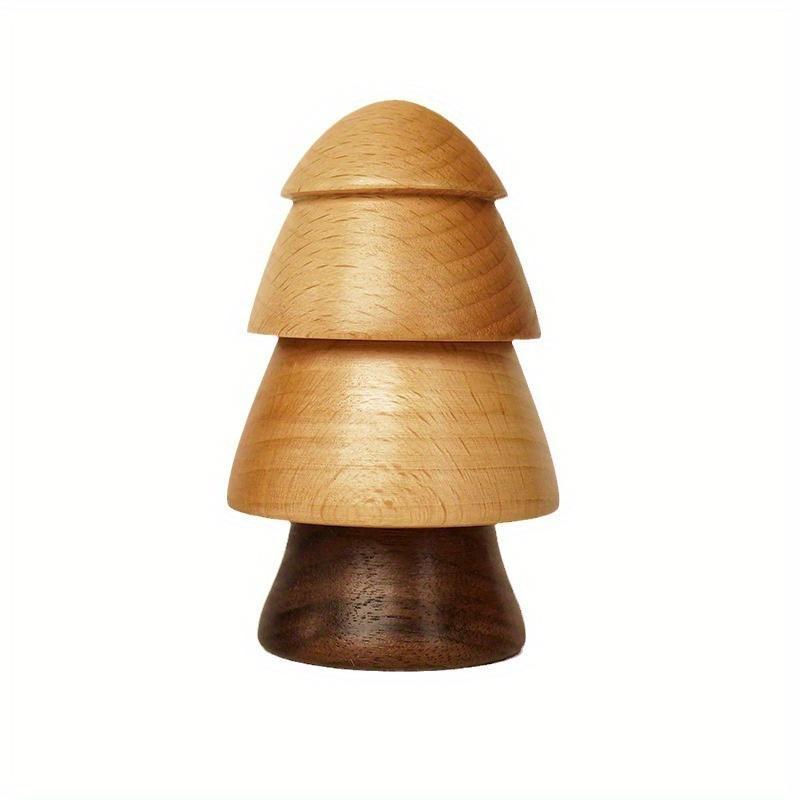 

Скандинавский стиль Маленькая деревянная подставка для зубочисток в виде дерева Креативная персональная коробка для зубочисток Деревянная бытовая банка для зубочисток 1pc