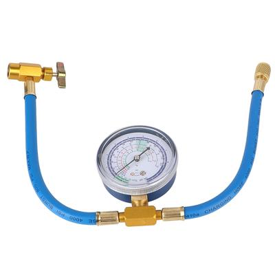 Tubo di ricarica del refrigerante, tubo di condensazione per aria condizionata per auto, accessori R134A, manometro, kit di misurazione, strumenti per la riparazione dell'aria condizionata per auto