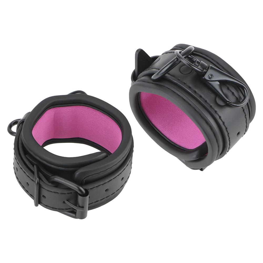 Sexy Adjustable Leather Handcuffs For Sex Toys For Woman Couples Hang Buckle Link  Bondage Restraints Exotic Accessories