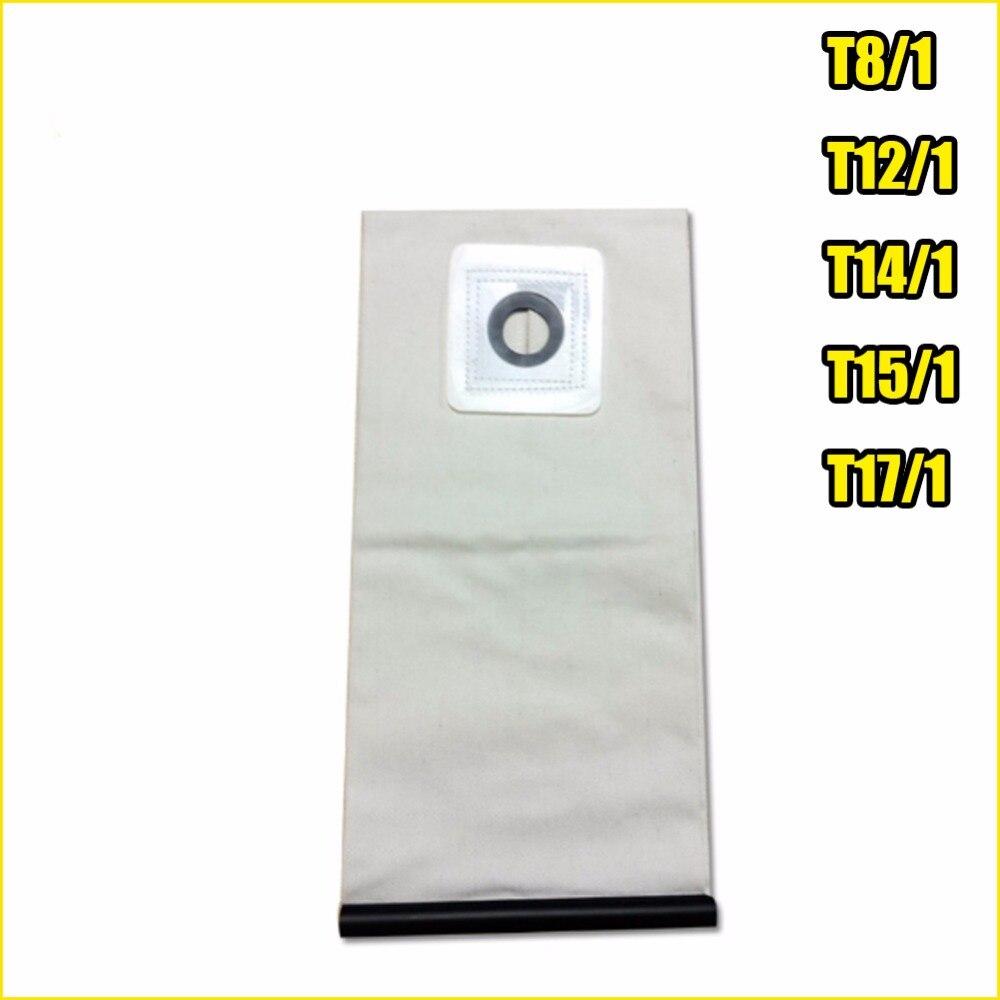 High Quality Washable Vacuum Cleaner Parts For Karcher Cloth DUST Filter BAGS T8/1 T12/1 T14/1 T15/1 T17/1