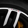 4pcs Car Badge Wheel Rim Stickers Auto Tire Decoration Decals Accessories For Suzuki New Alto Swift Tianyu Shangyue Ruiqi Baleno