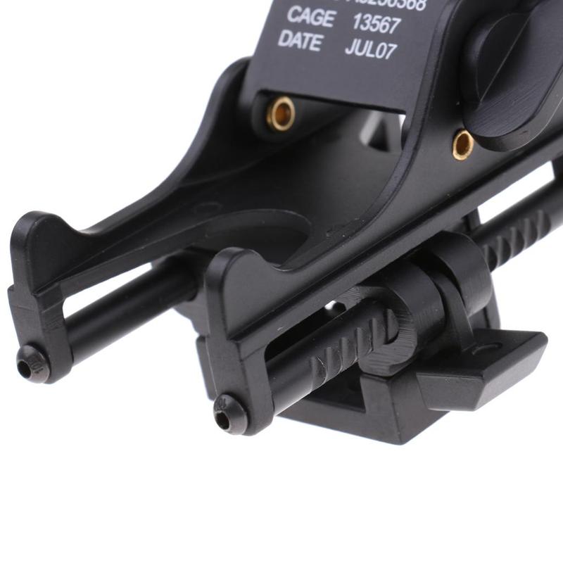 Easy Install Metal Goggles Holder Flip Up Down Adjustable Mount for PSV-14 Night Game Outdoor Sports