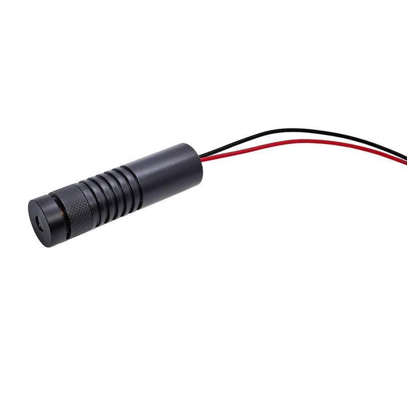 16X60mm 100mW Adjustable Focus 5V-24V Red 650nm Crosshair Laser Module for Cutting/Marking