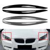 Car Headlight Headlamp Eyelids Eyebrow Cover Decoration Trim for BMW E92 E93 3 Series 2 Door Couple M3 2005-2013