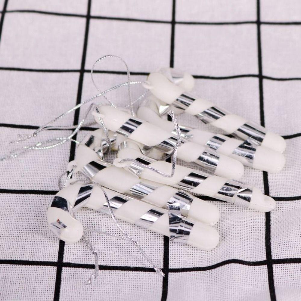 Hanging Decoration Holiday Decoration Candy Wand Christmas Pendant Decorative Crutch Candy Crutch
