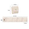 Foldable Jewelry Organizer Pouch With Multi Compartments For Rings Necklaces Earring Mini Travel Jewelry Roll Bag With Buckle