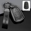 Genuine Leather Key Case for Cadillac XT5, CT5, XTS Key Fob - Unisex Design with Buckle