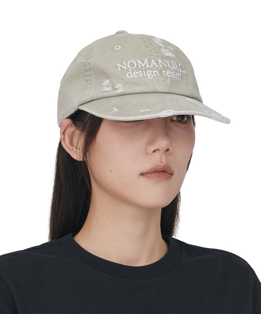 Nomaenyueol D.T Ball Cap 261 - Washed Beige