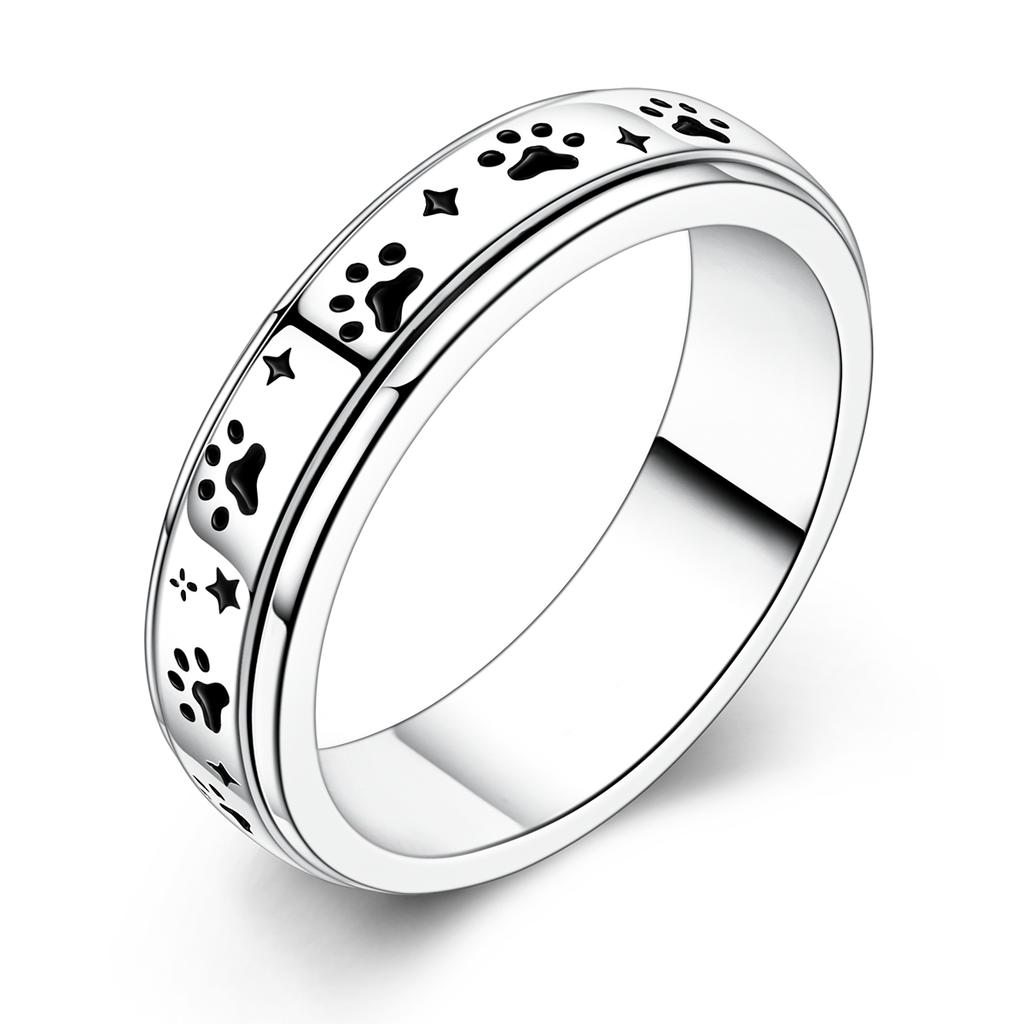 Original 925 Silver Ring For Woman Star Sun Butterfly Zircon For Engagement Weddling Party Fashion Jewelry