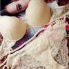 Ensemble de soutien-gorge Sexy en dentelle pour femmes, support en V, soutien-gorge Push Up, bonnet uni, tenue de Lingerie
