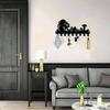 Heavy Duty Key Hanger Wall Mounted Entryway Organizer for Keys Hats and Coats Kitchen Bathroom Outdoor Porch Gift