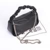 New Soft Leather Versatile Sheepskin Folding Bag Handbag European and American Fashion Banquet Bag Cowhide Shoulder Diagonal Cross