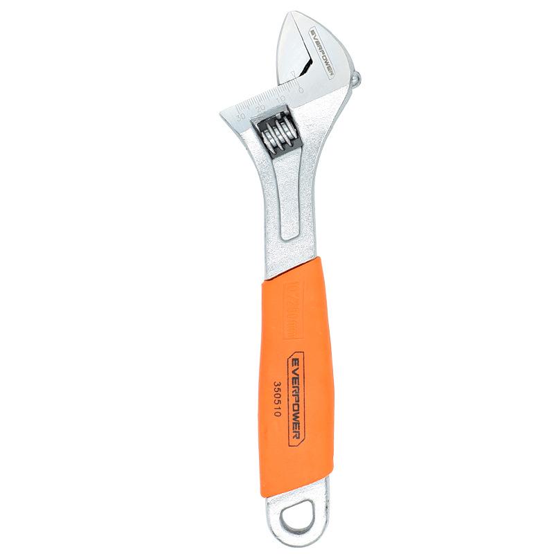 AIWEIBO 12-Inch Adjustable Plastic Handle Open-End Wrench for Car Repair C Series 6”