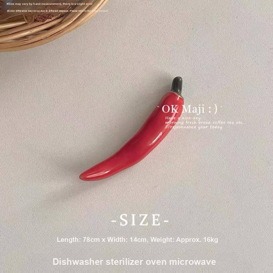 Милый и стильный держатель для палочек и ложек - Керамический держатель для декора кухни 1 PCS 7.8*1.4cm