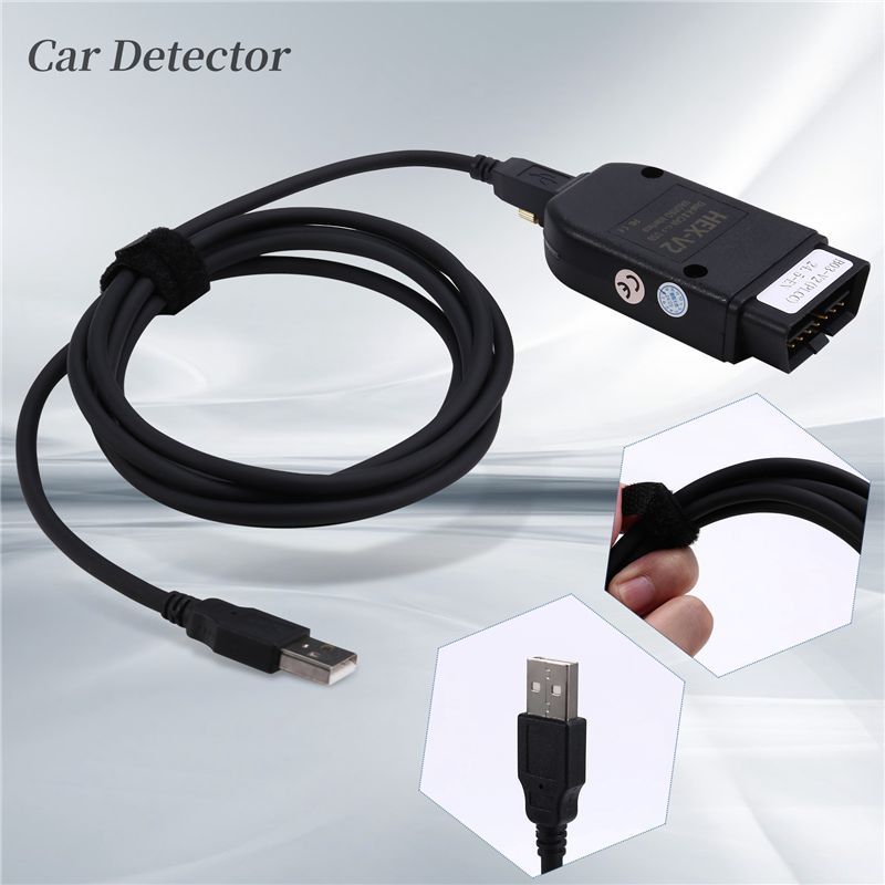 ABHX- HEX-V2 VCDS 24.5 ATMEGA162 5054 USB 2.0 Schnittstelle Für VW Skoda Seat 1996-2017 Englische Version