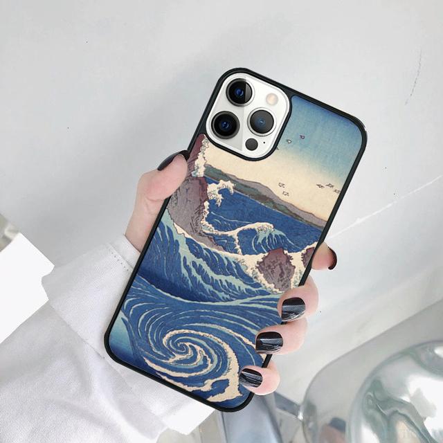 Ukiyo e Japanese style Art painting Phone Case Cover For iPhone 17 Air 15 Pro MAX 16 Plus 14 11 12 13