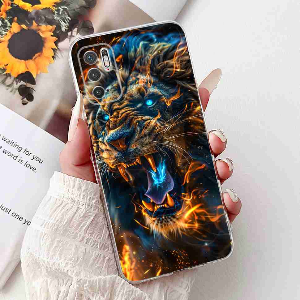 For Redmi Note 10 5G Case Fashion Rose Bow Soft Silicone TPU Back Cover For Xiaomi POCO M3 Pro 5G 6.5" Shockproof Phone Cases