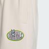 adidas Originals Street Series Loose Fit Drawstring Cuffed Casual Pants Women Pants White JL7548