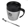 Stainless Steel Stainless Steel Insulated Coffee Mug Insulated With Spoon Insulated Coffee Mug With Lid 330ml Water Cup