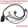 32100-HM3-000: Compatible Wiring Harness for 1993-2004 Honda Sportrax 300 ATV.