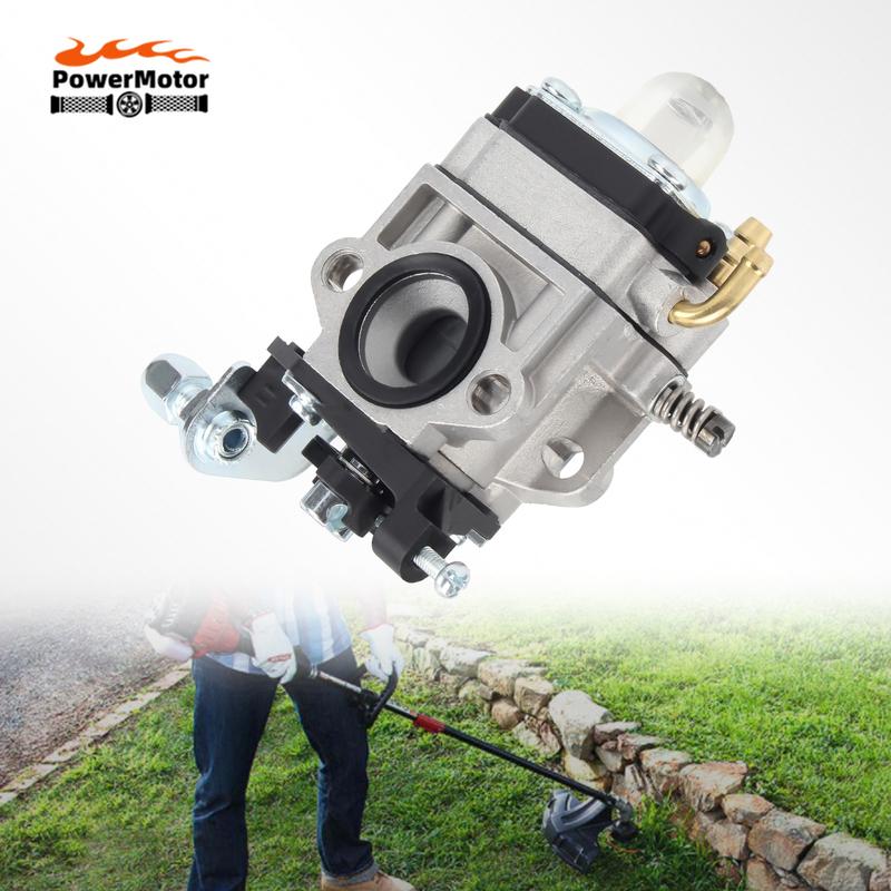 Motorrad Motorsense 11mm 15mm Vergaser Set 40cc- 49cc 2-Takt Miniroller ATV Freischneider Rasentrimmer Motor Ersatzteile