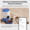 Portion Control Cat Automatic Feeder Remote Control Quantitative Food Dispenser  for Cats Dogs