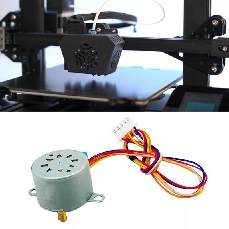 5V 12V 5 Phase Steppers Motor with 5.625X1/64 Reduction Ratio for Enhances Control In 3D Printing Accessories