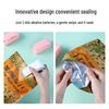 Portable Mini Snack Sealer - Compact Household Heat Sealer for Moistureproof Food Preservation in Plastic Bags