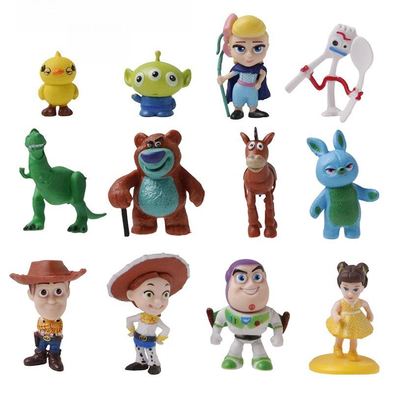 Disney Toy Story Woody Buzz Lightyear Action Figure Collectible Model Toy