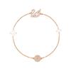 Swarovski Rose Gold plated Bracelets Womens Rose Gold