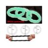 Cock Rings 3PCS Flash In The Night Lock Durable Silicone Penis Ring Sex Toys for Men Male Delay Ejaculation Scrotum Lock Ring