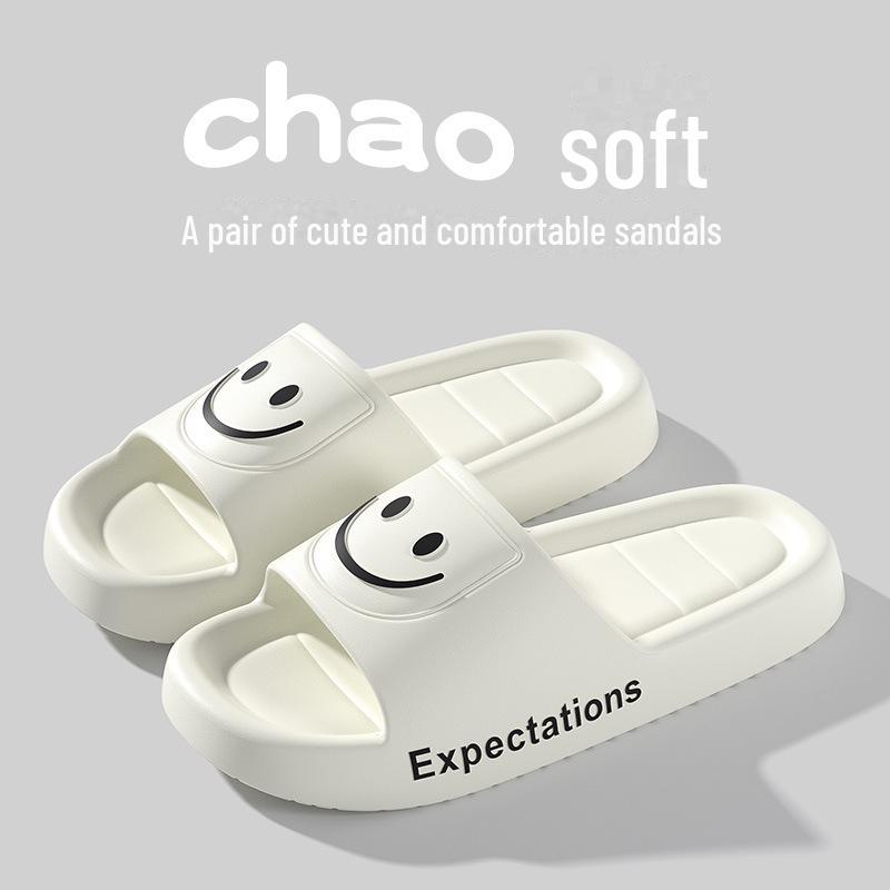 Women's Non-Slip Deodorant Summer Slippers - Soft Indoor Sandals for Couples