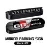 Mirror Surface Car Temporary Parking Plate Stop Signs Phone Number Plates For S2 Yaris Corolla Rav4 GR Auris Cruiser Prius JH2