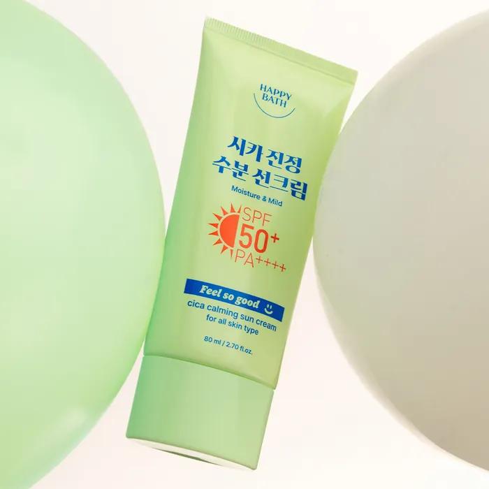 Happy Bath Philsogood Cica Soothing Moisture Sun Cream 80ml