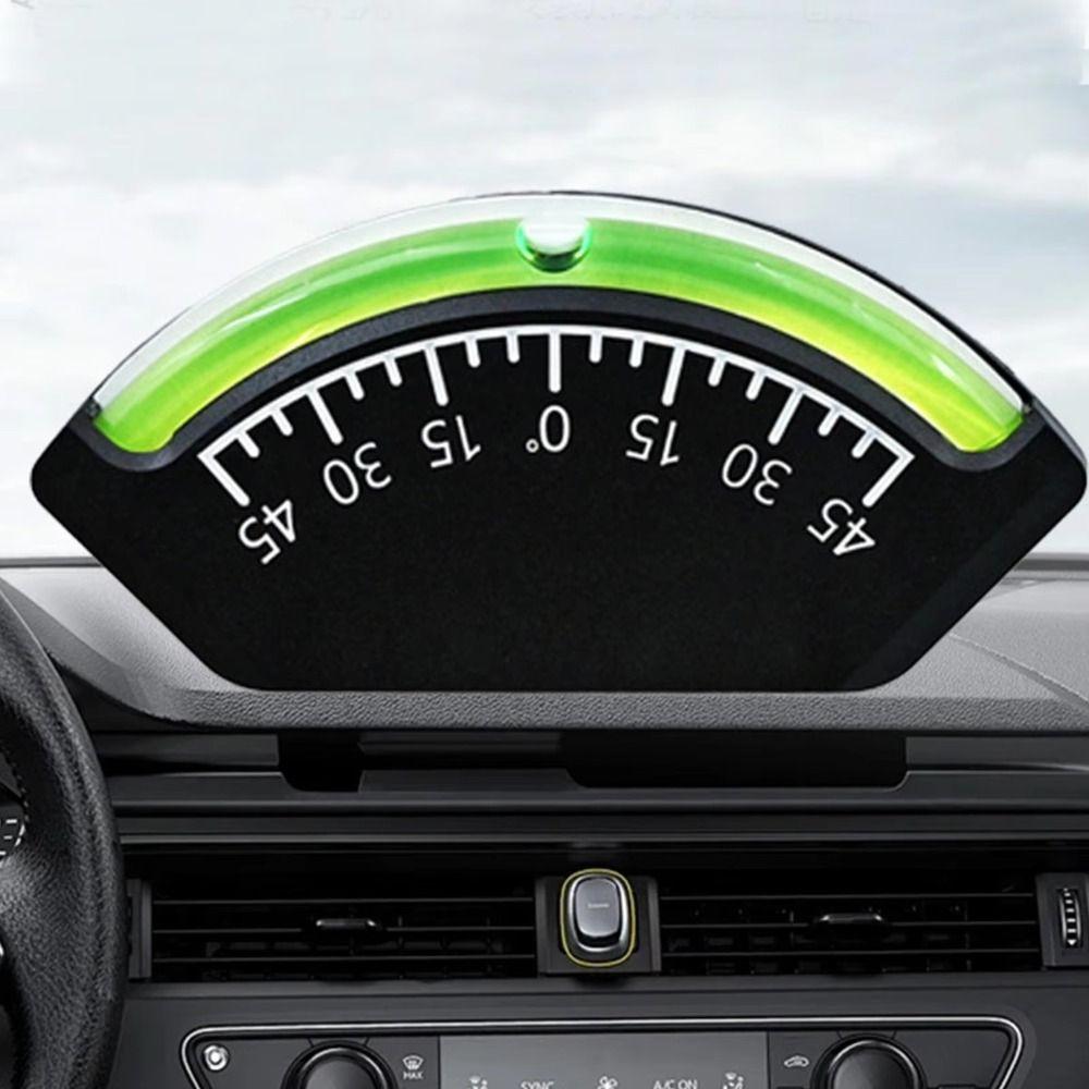 High Visibility Inclinometer Durable Tilt Gauge Easy To Read Level Gauge  Off-Road Vehicle