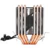 CPU Fan Dual Tower Design 2 90mm3.5in Fans 6 Heat Pipes Low Noise Computer Cooler for PC