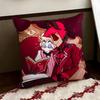 HHazbin HHotel Anime Cushion Cover Reversible Soft Durable Pillow Cover Home  Car MultiScene Use for Daily Comfort