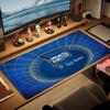 Hertha BSC Benutzerdefinierter Name Große Größe Mauspads Große Gaming Tischunterlage Rutschfest Laptop Tablet Großes Mauspads XXL Matte Mini-PC Spielmatte Mit Verriegeltem Rand