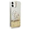 Etui do iPhone 11 Guess Liquid Glitter Złote