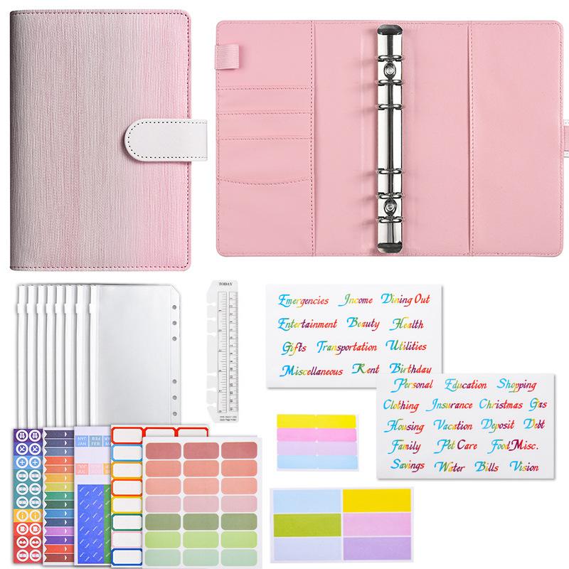 Custom PU Leather A5 Notebook Magnetic Buckle Pen Holder Sewing Binding A3 for Business Office School Use Also Available A4 A6
