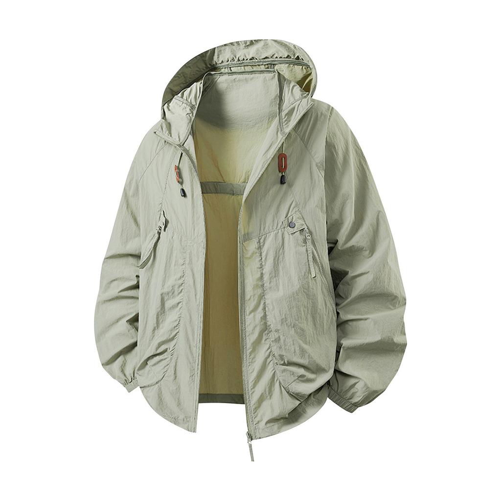 Men's And Women's Sun-protective Clothing Workwear Jackets Couple Skin Clothing Quick-drying Waterproof And Breathable Tops