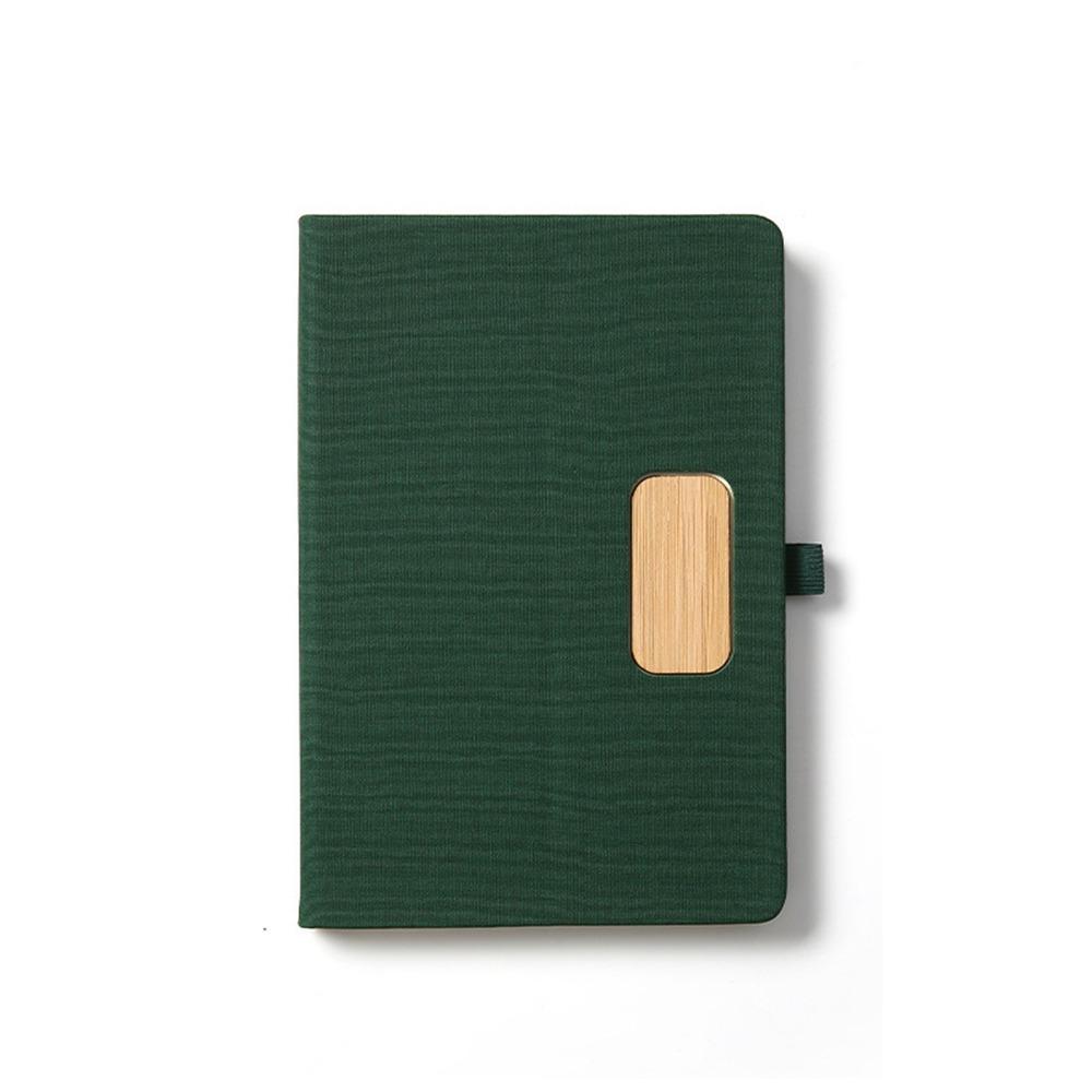 

Блокнот для бизнеса и офиса из утолщенной бумаги, 200 страниц, студенческий блокнот, дневник, органайзер-планировщик зелёный