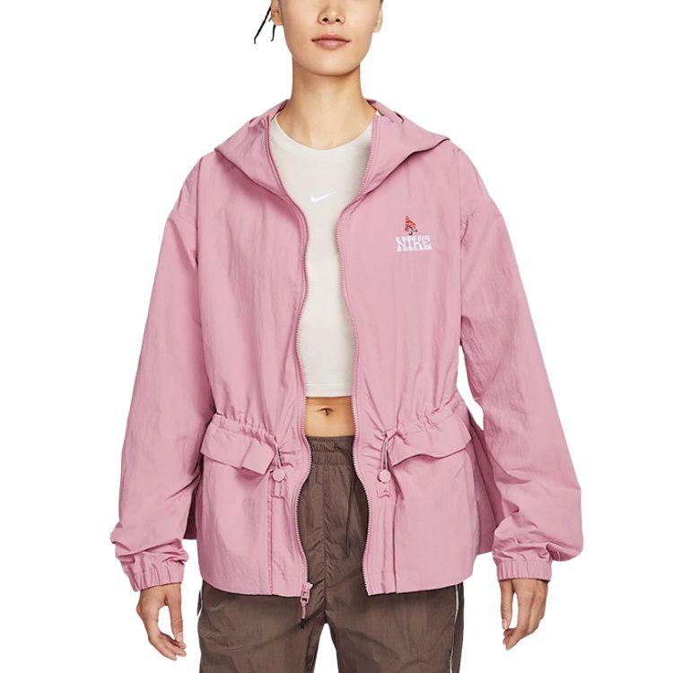 

Nike Sports Zip-Up Comfortable Jacket Women jackets Pink IF0609-668 S