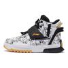 Disney X Li Ning Unrestrained High-Top Running Shoes Kids Sneakers Black White YKCR172-15