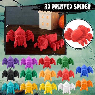 3D Printing Spider 3D Printing Movable Spider Toys For Adults And Children Spider Decoration Toys