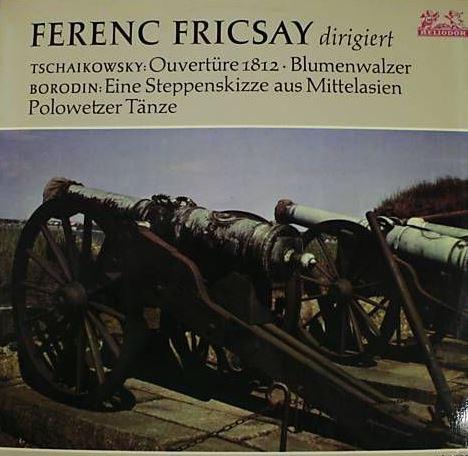 

LP Record PYOTR ILYICH TCHAIKOVSKY ALEXANDE Ferenc Fricsay Dirigiert Overture 89615 Heliodor 1966 Germany Classical Used