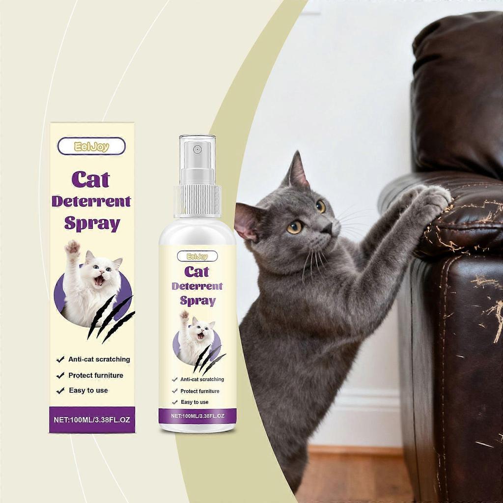 EelJoy Cat Anti-Scratch Spray: Daily Anti-scratch Spray for Furniture, Cat Behavior Correction, Gentle and Non-irritating Spray
